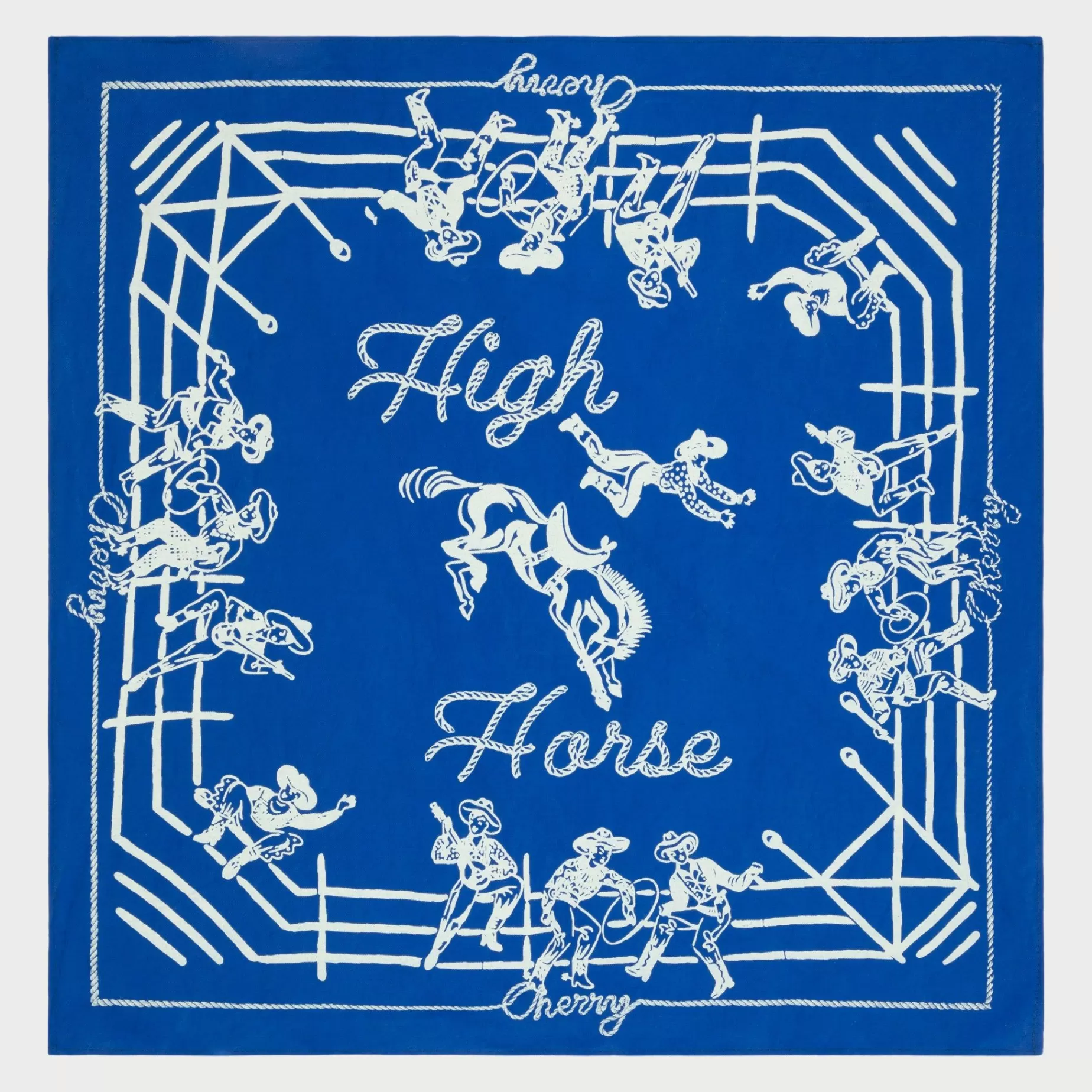 Bandana De Caballo Alto (Azul)^Cherry Hot