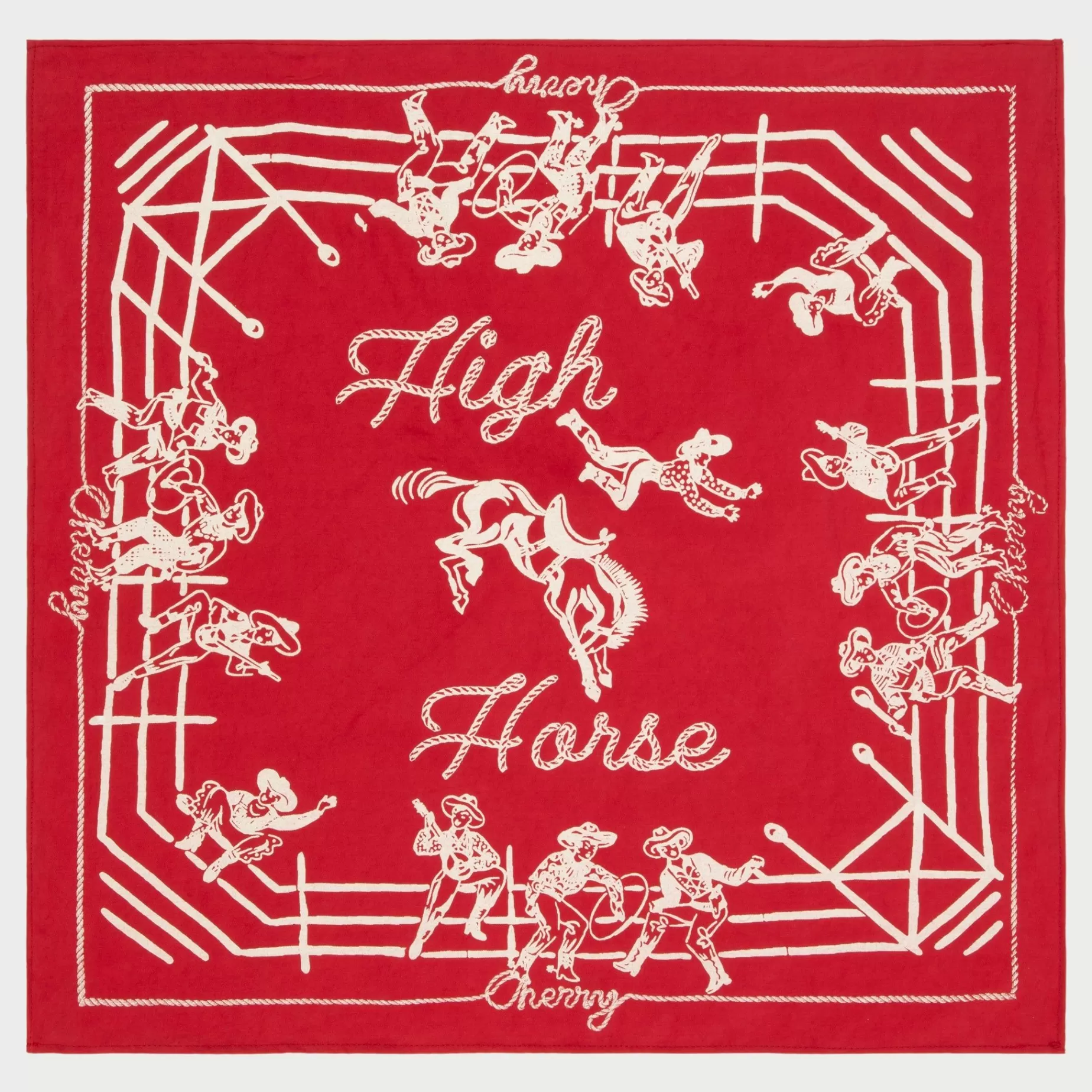 Bandana De Caballo Alto (Rojo)^Cherry New