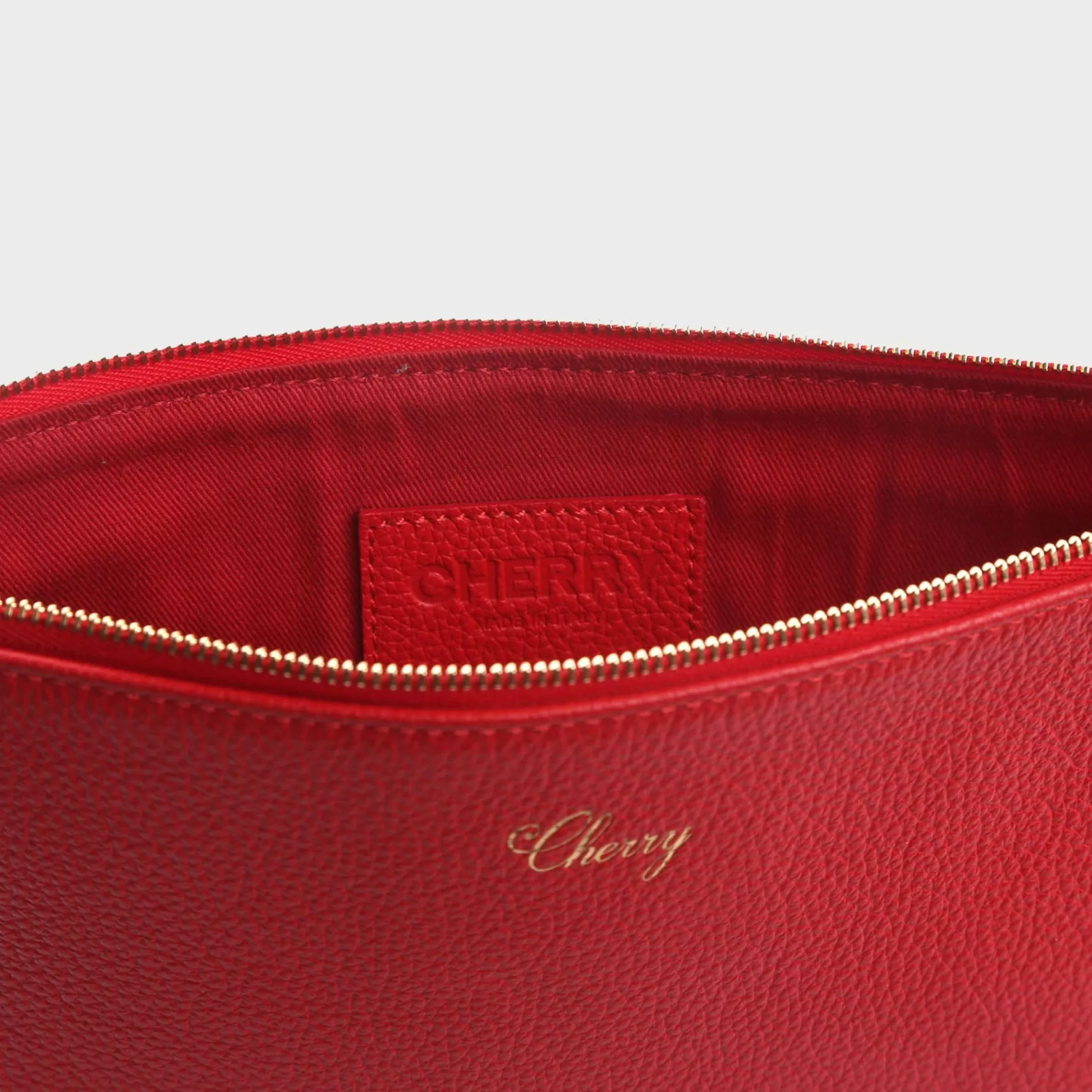 Bolsa De Cuero (Rojo)^Cherry Cheap