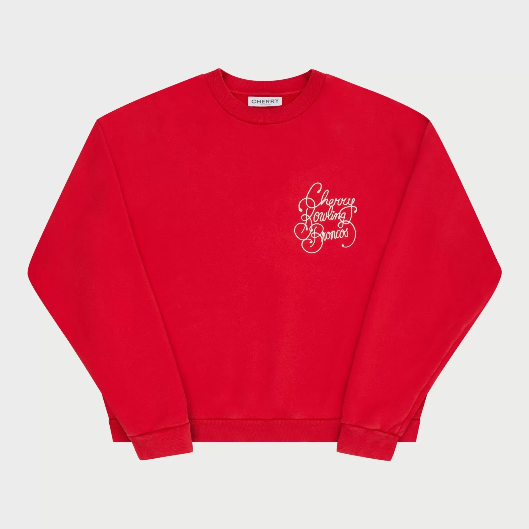 Bowling Broncos Crewneck (Cardenal)^Cherry Online