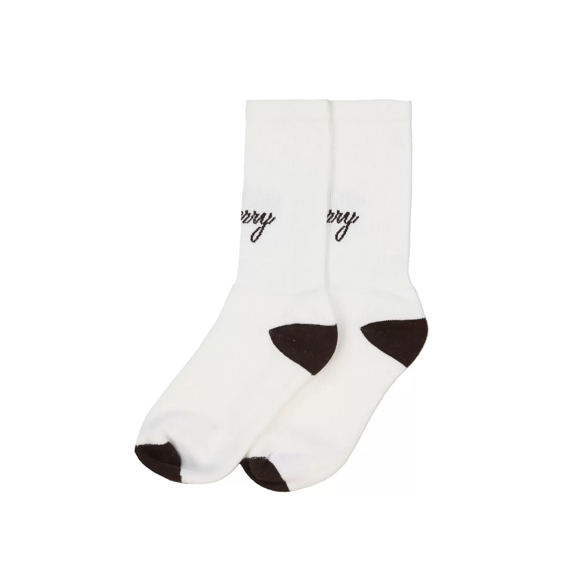 Calcetines American Classic (Blanco/Negro)^Cherry Fashion