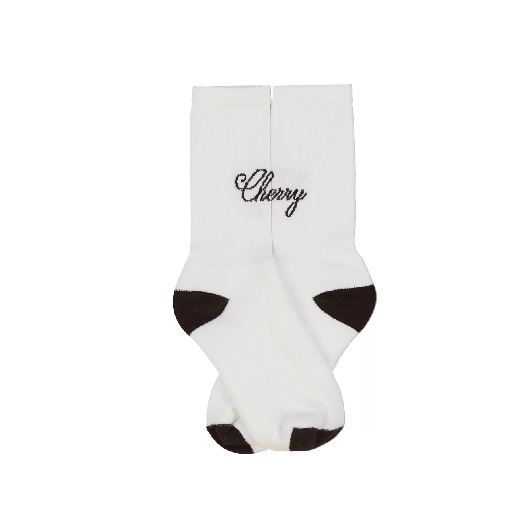 Calcetines American Classic (Blanco/Negro)^Cherry Fashion