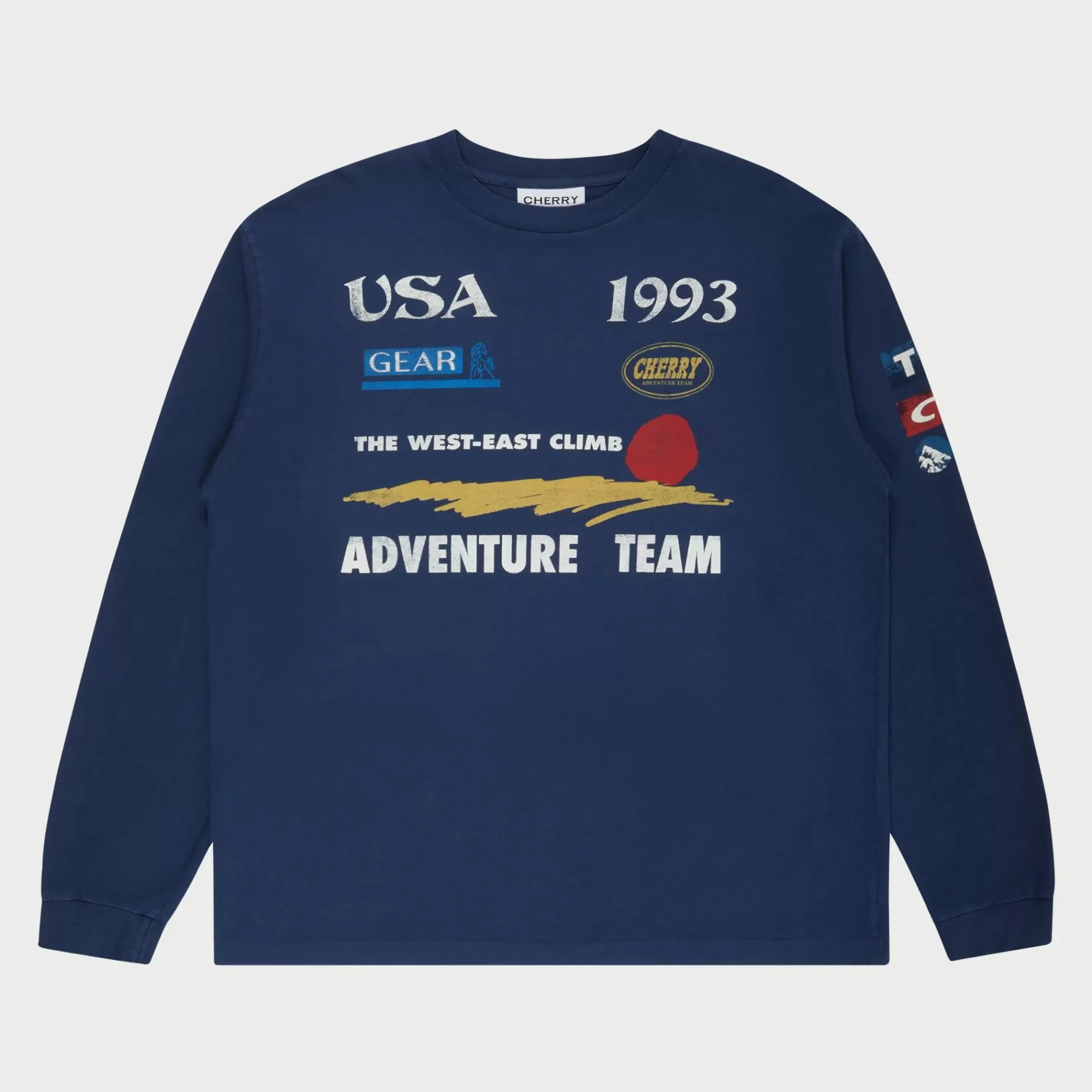 Camiseta Adventure Team L/S (Marino)^Cherry Shop