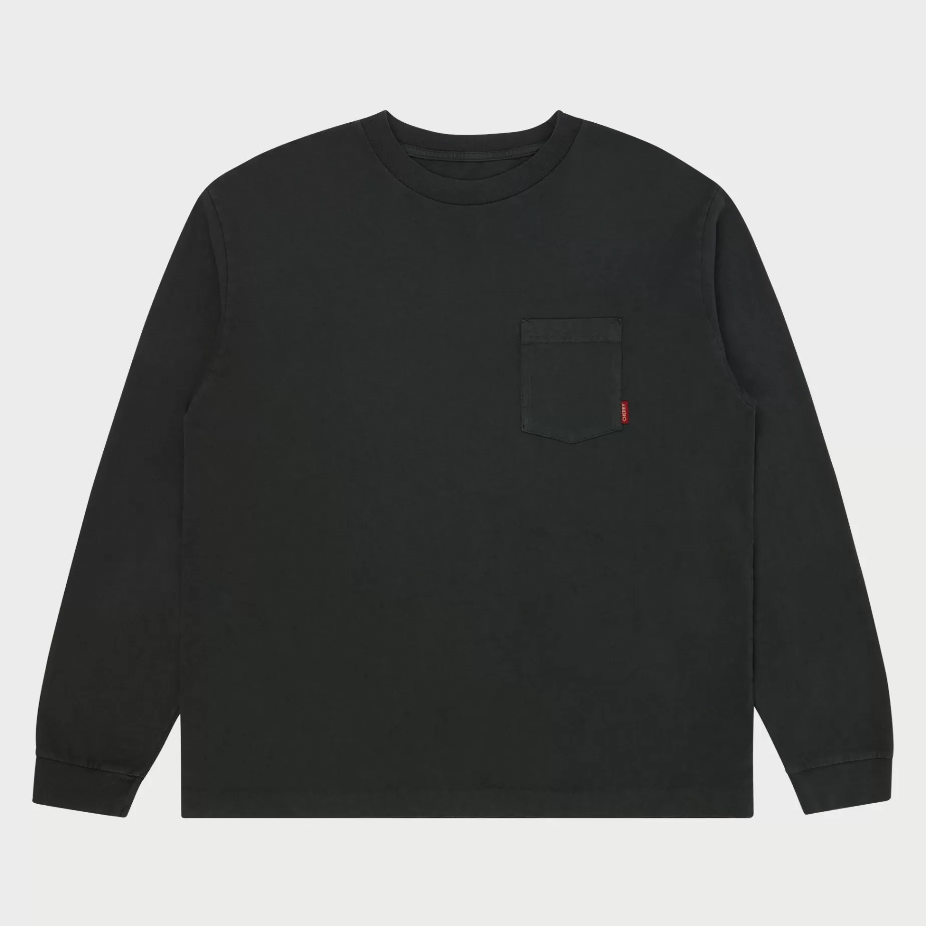 Camiseta American Classic Pocket L/S (Vintage Black)^Cherry Best Sale