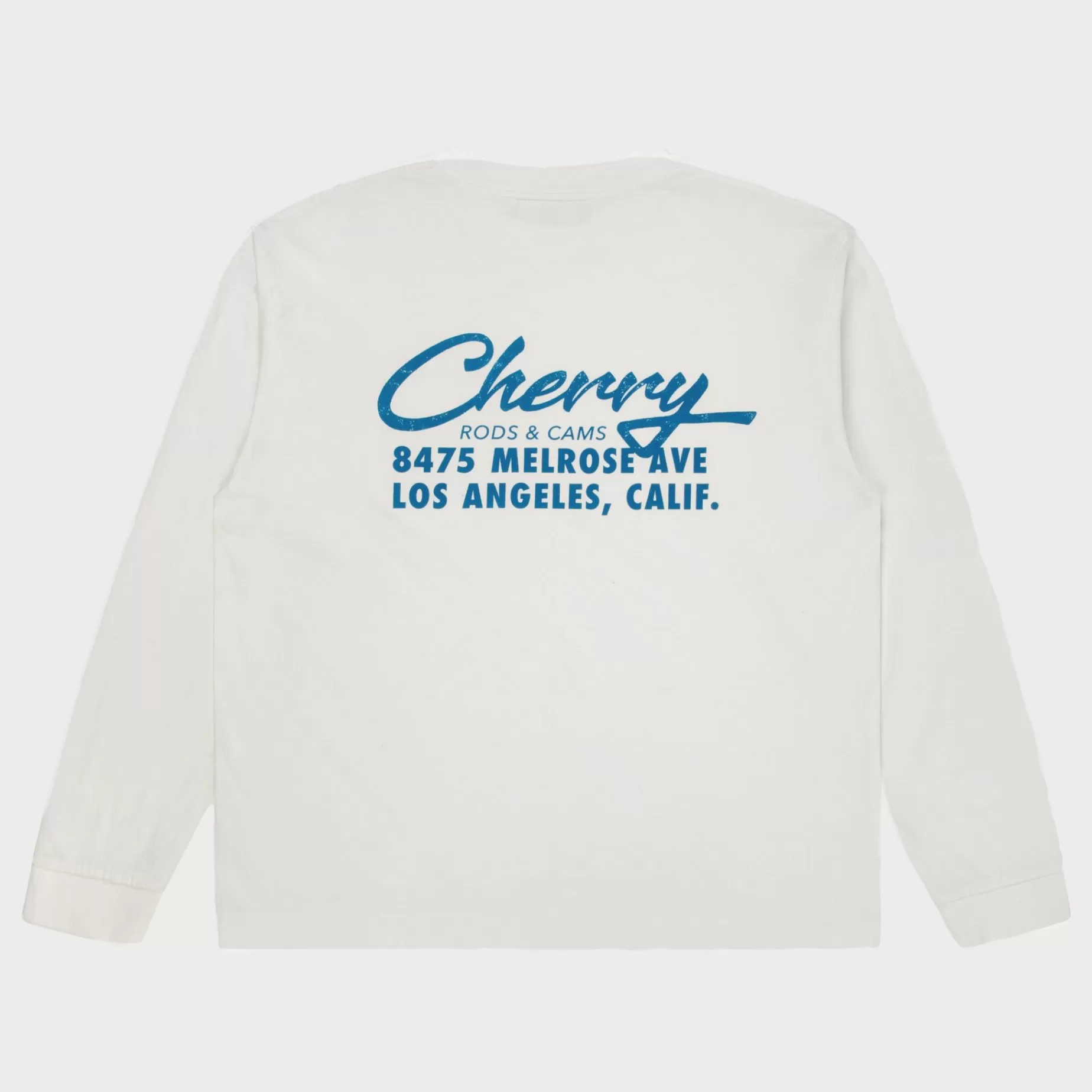 Camiseta Cams Pocket L/S (Blanco Vintage)^Cherry Sale