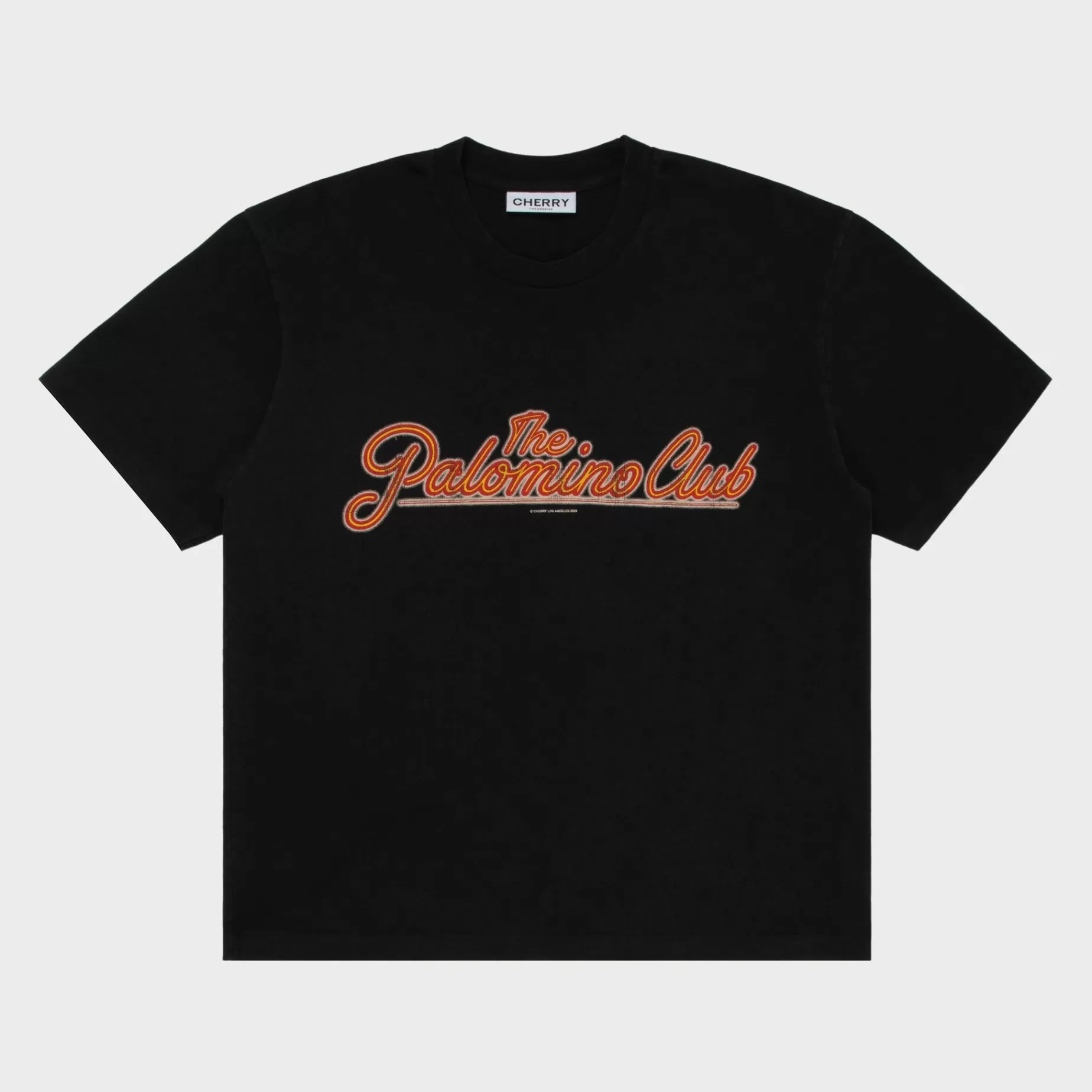 Camiseta Clasica Palomino Club S/S (Negro Vintage)^Cherry New