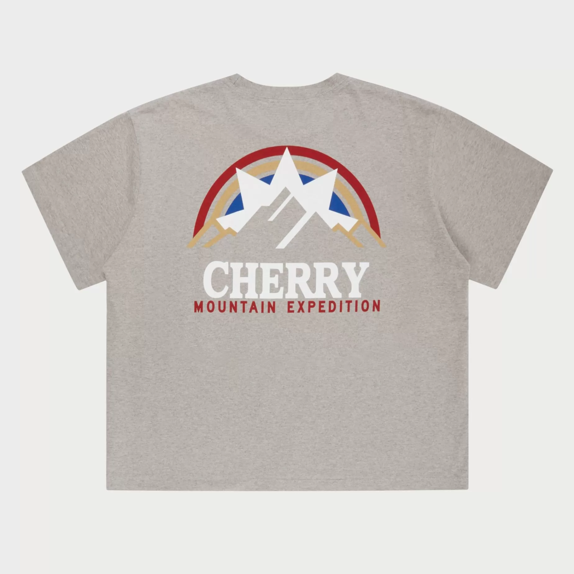 Camiseta Con Bolsillo Cuadrado Mountain Expedition (Gris Brezo)^Cherry Best