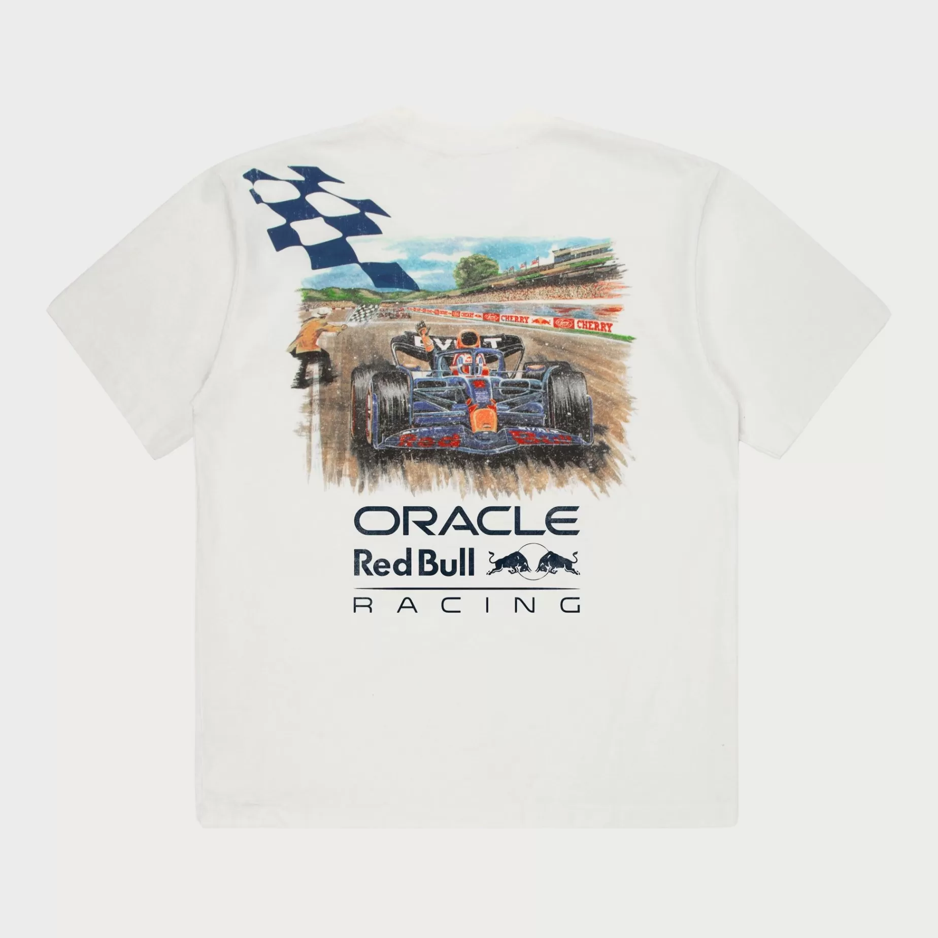 Camiseta Con Bolsillo Red Bull Racing (Blanca)^Cherry Discount