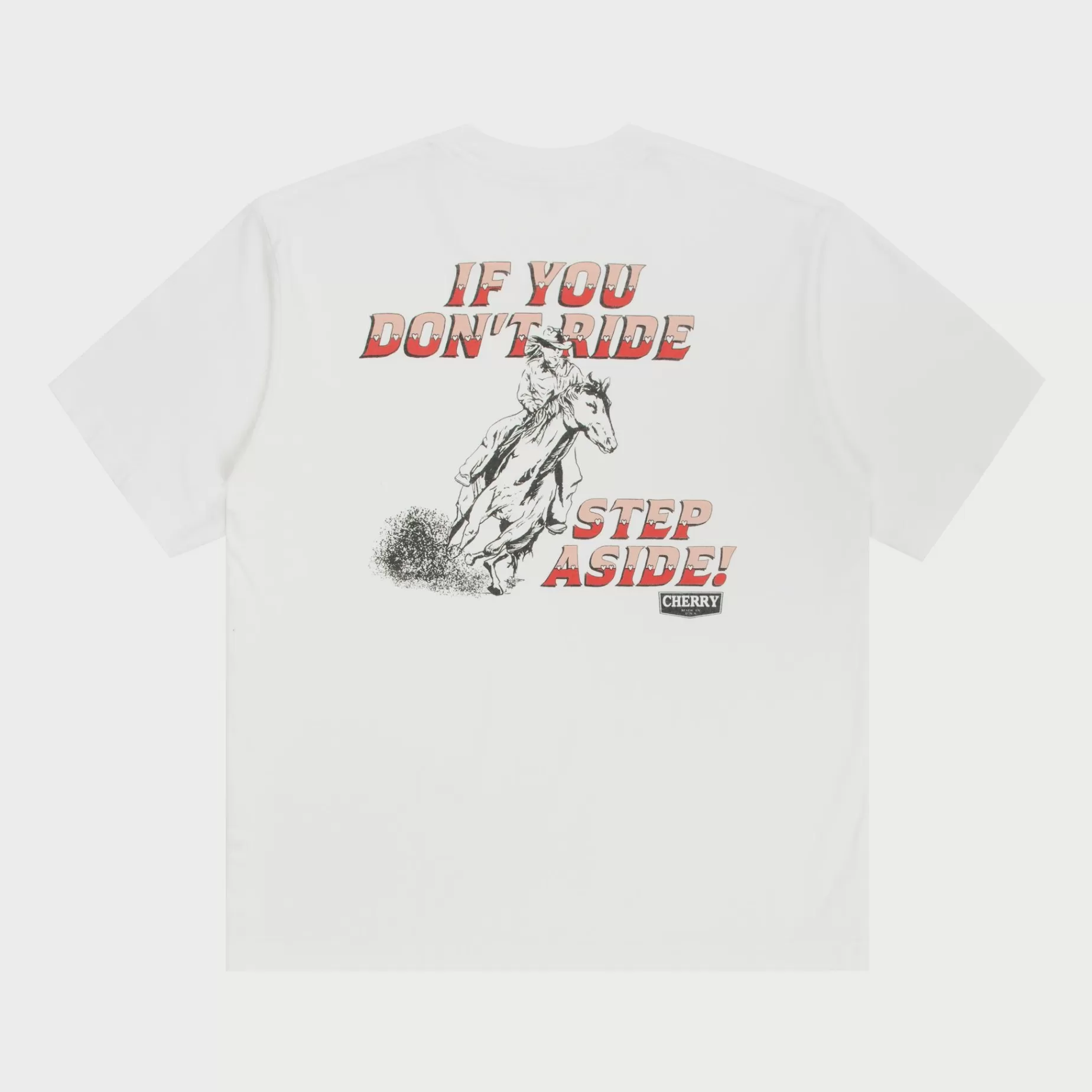 Camiseta Con Bolsillo Ride (Blanco)^Cherry Flash Sale