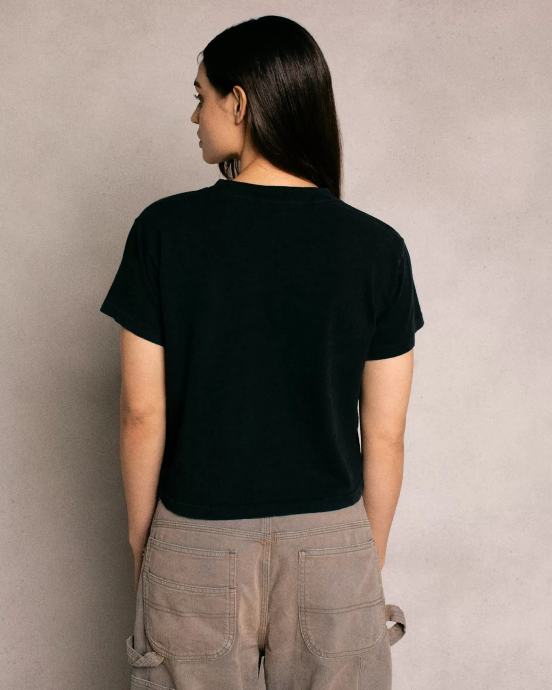 Camiseta Para Bebe Tri State Boxy (Negro Vintage)^Cherry Store