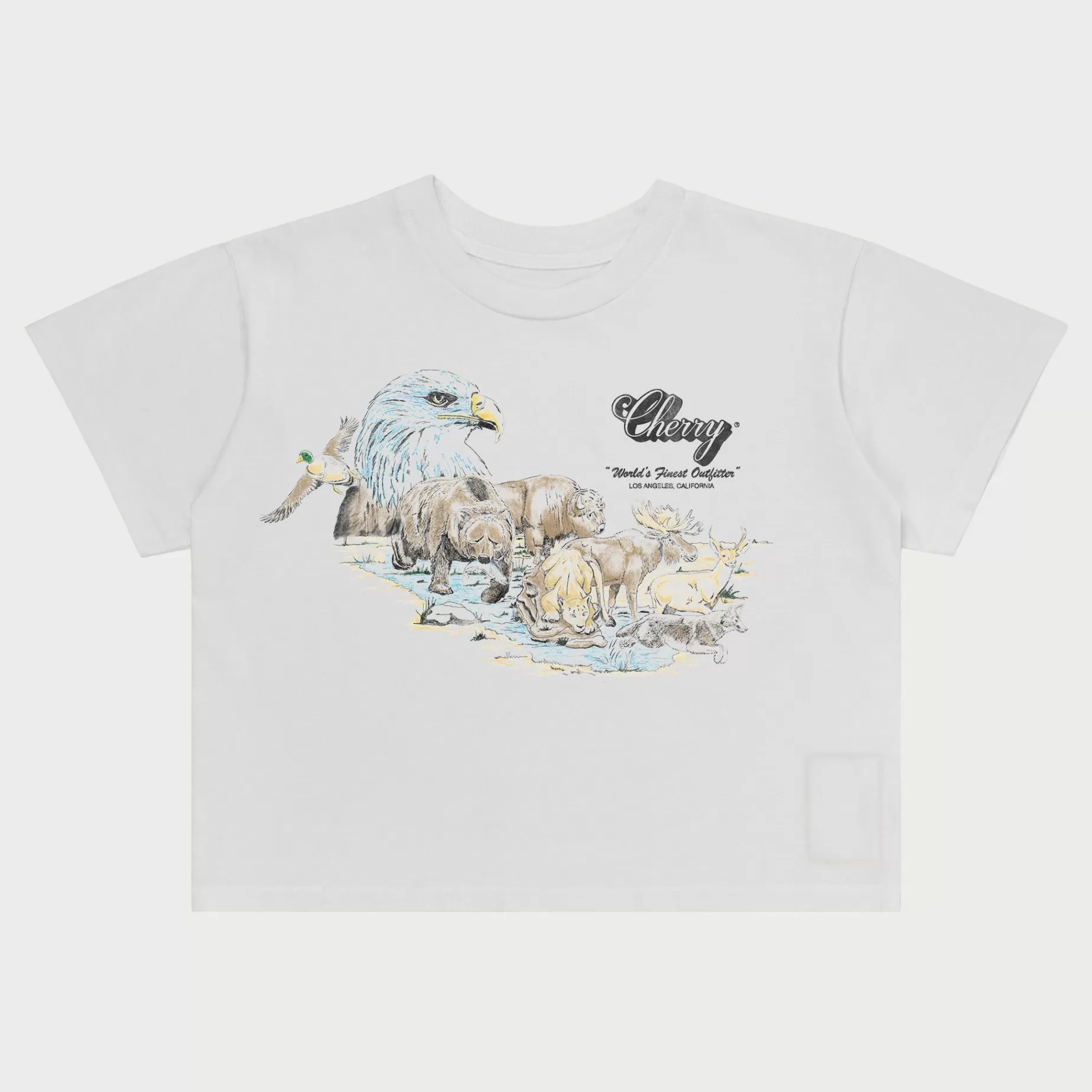 Camiseta Para Bebe Wilderness Boxy (Blanco)^Cherry Best Sale