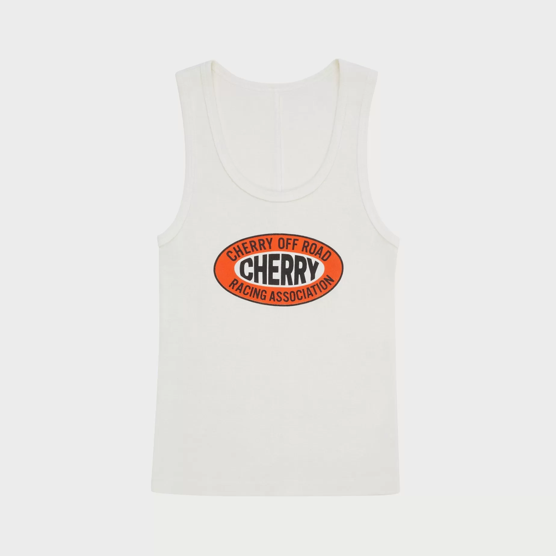 Camiseta Sin Mangas Todoterreno (Blanca)^Cherry Clearance