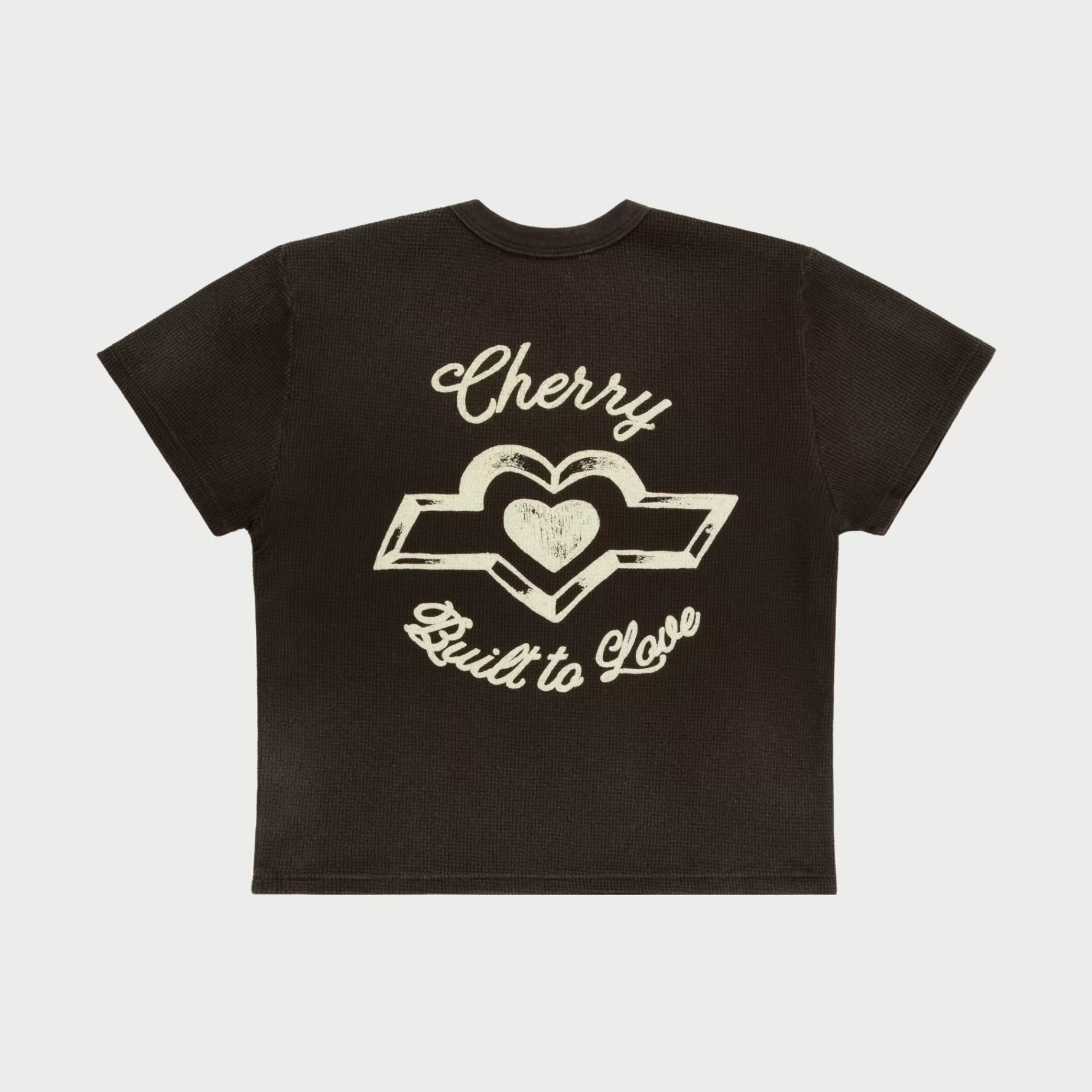 Camiseta Termica Para Bebe Built To Love (Espresso)^Cherry Shop