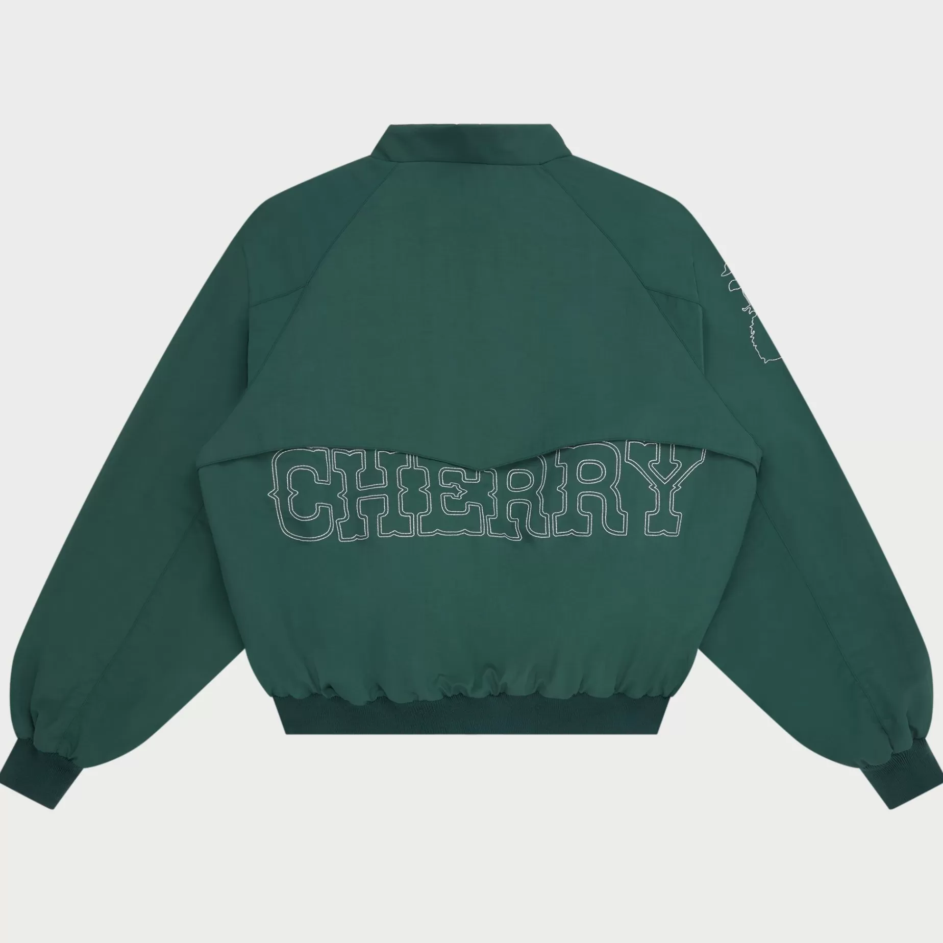 Chaqueta De Campeonato De Nailon (Cactus)^Cherry Sale