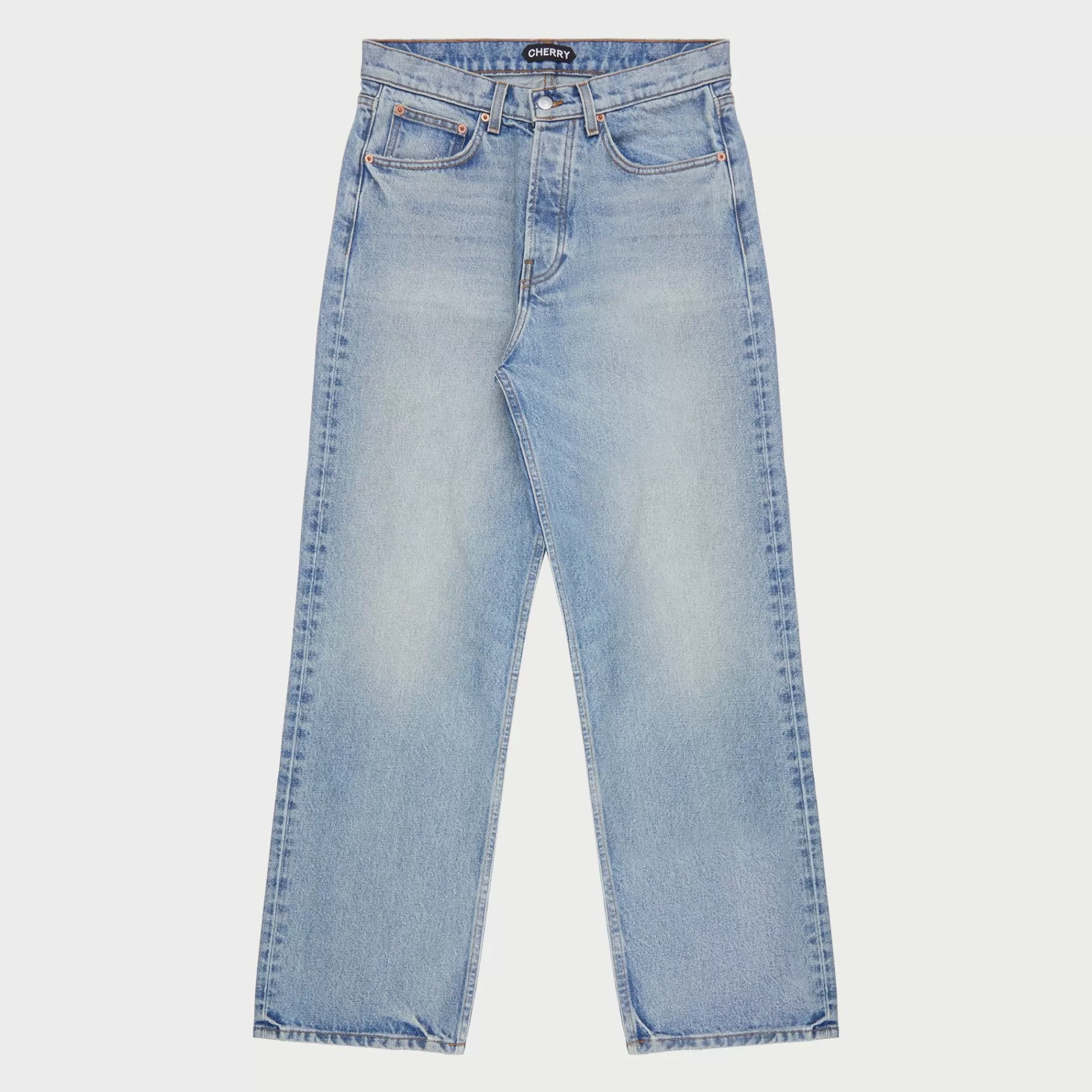 Denim Ancho De 5 Bolsillos (George Wash)^Cherry Outlet