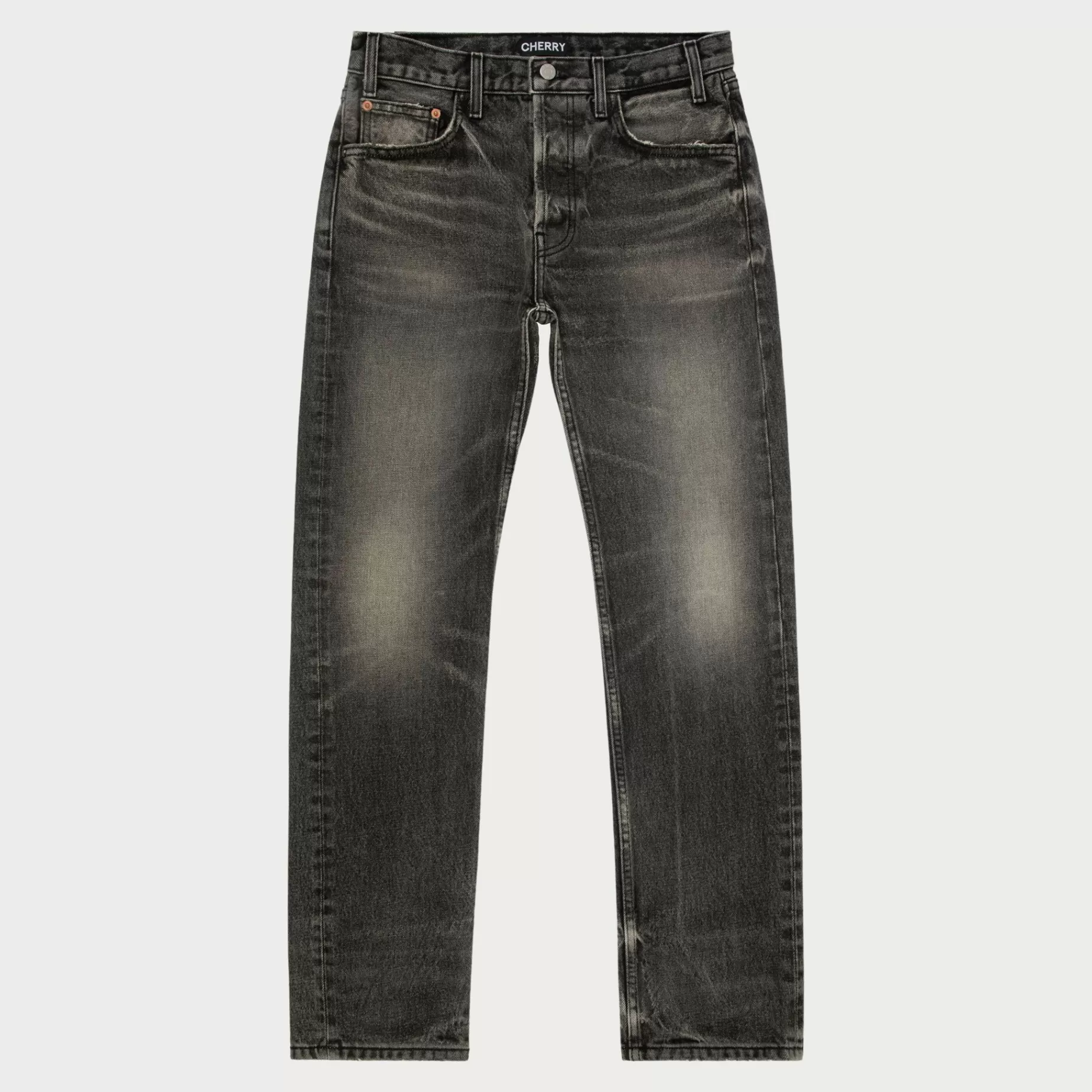 Denim Recto De 5 Bolsillos (Gris)^Cherry Discount