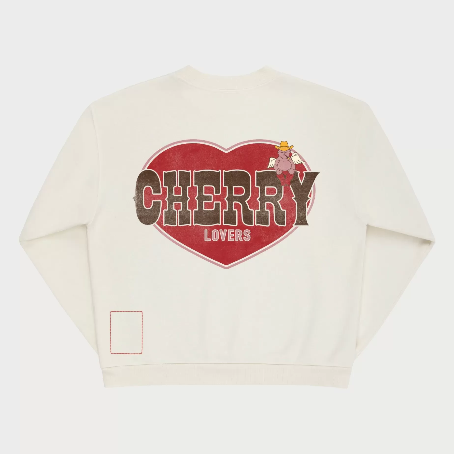 Lovers Crewneck (Crema)^Cherry Clearance