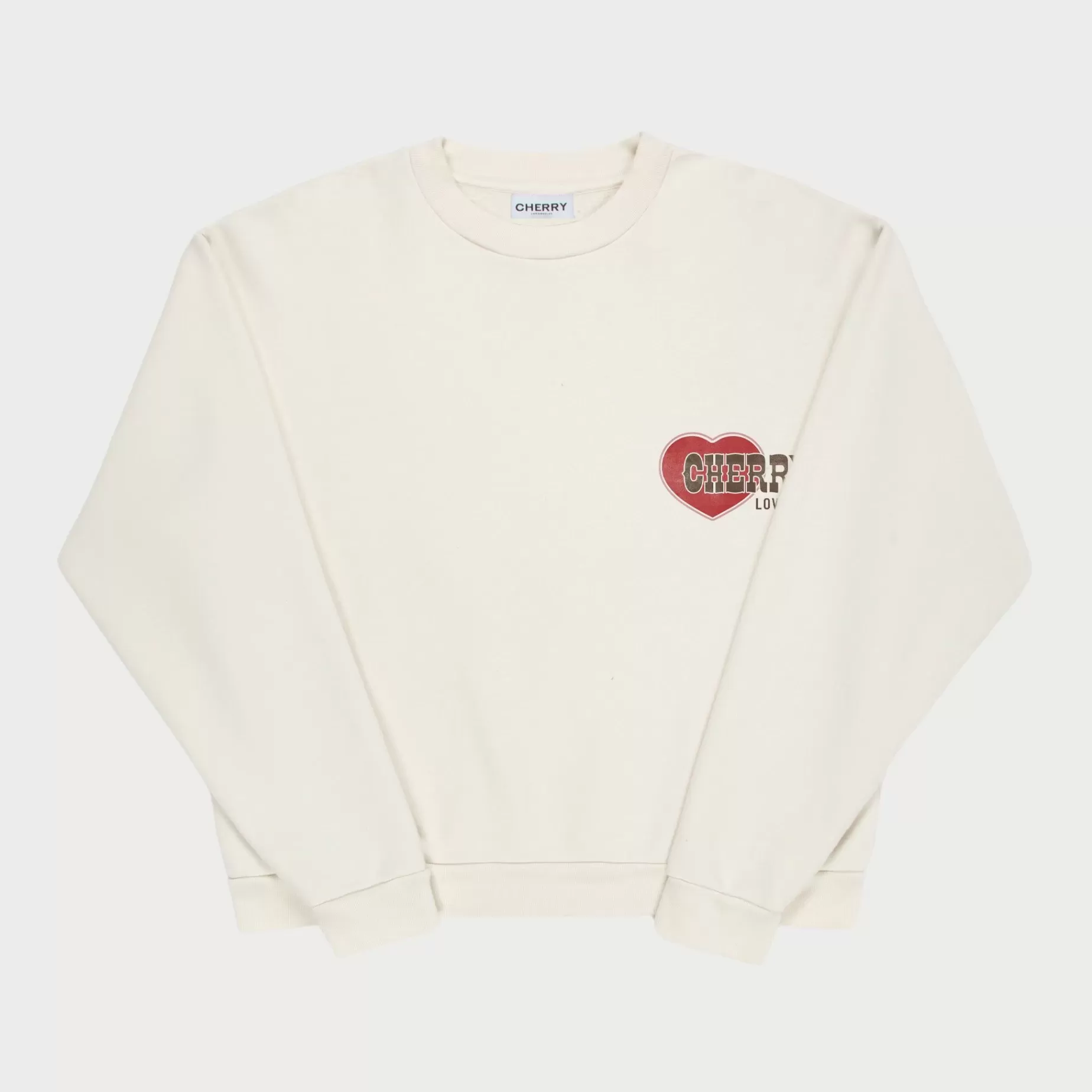 Lovers Crewneck (Crema)^Cherry Clearance