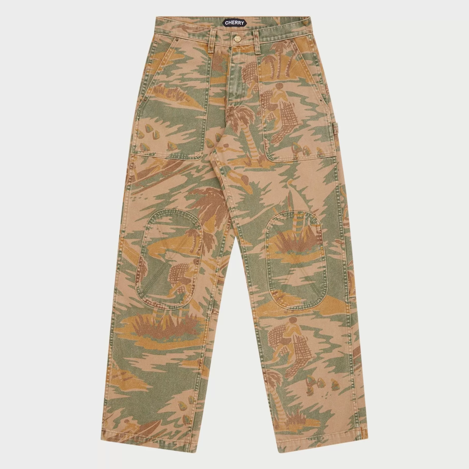 Pantalon De Camuflaje Safari (Camuflaje)^Cherry Flash Sale