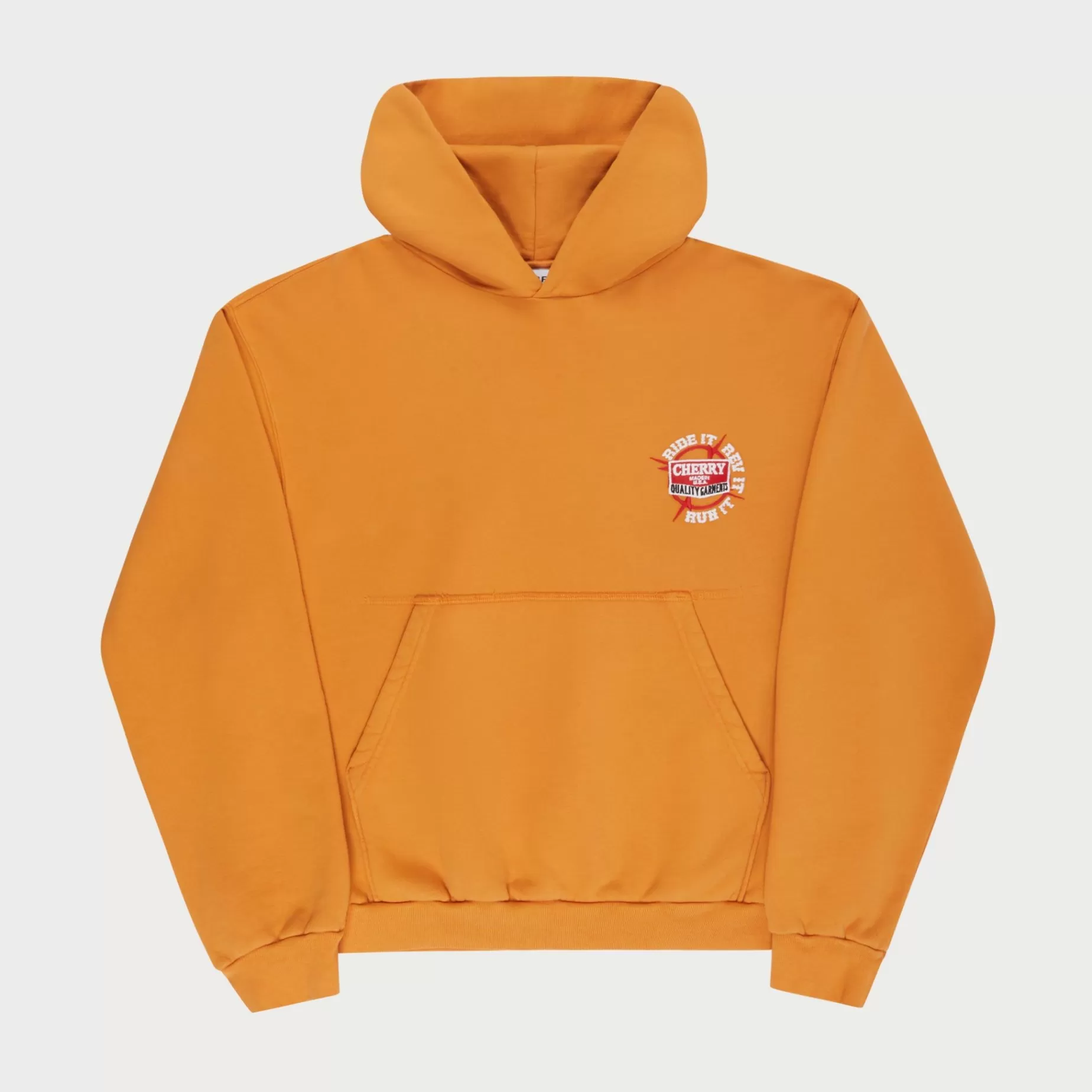 Ride It, Rev It Sudadera Con Capucha (Naranja)^Cherry Sale