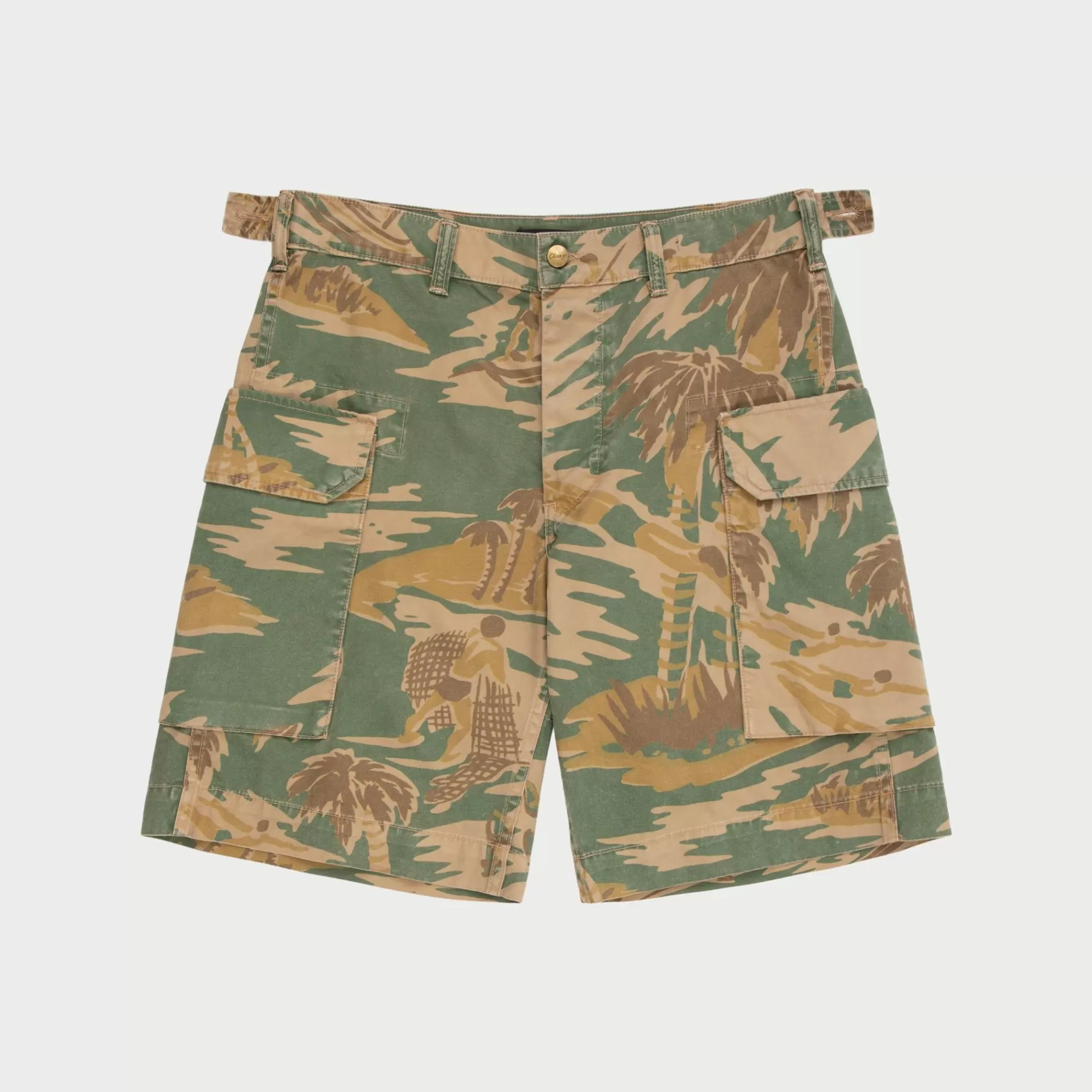 Shorts Cargo De Camuflaje (Camuflaje)^Cherry Cheap