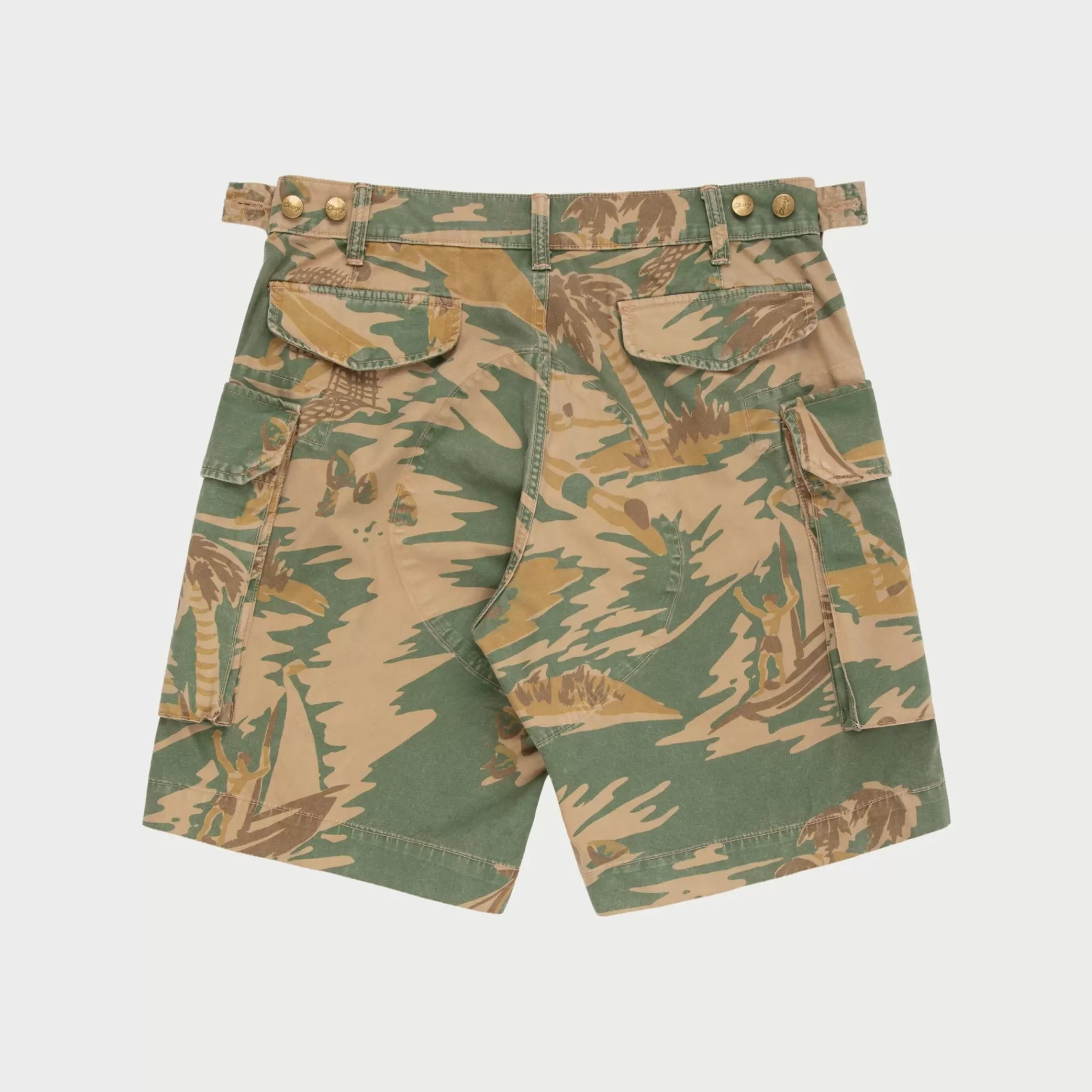 Shorts Cargo De Camuflaje (Camuflaje)^Cherry Cheap