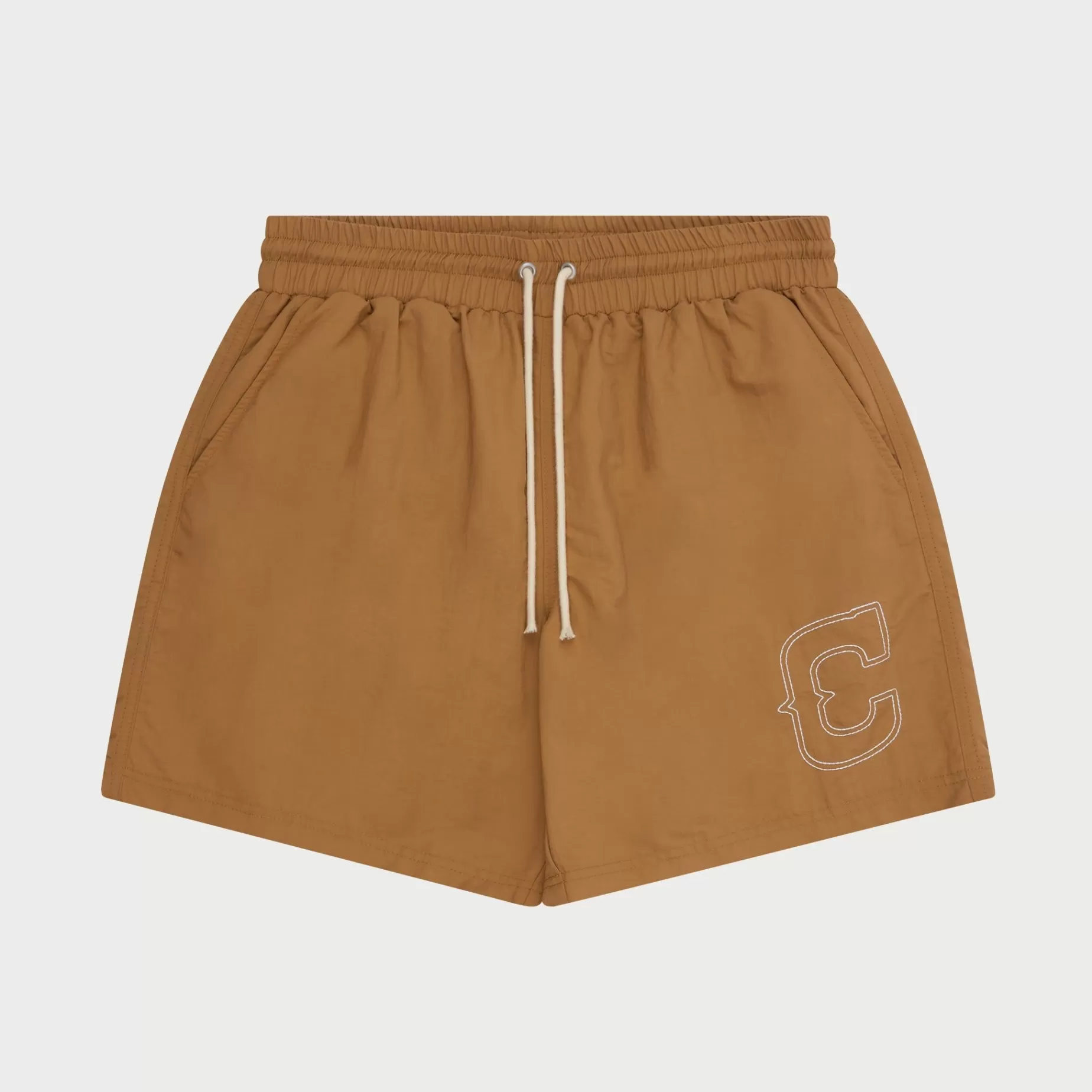 Shorts De Campeonato De Nailon (Camello)^Cherry Discount