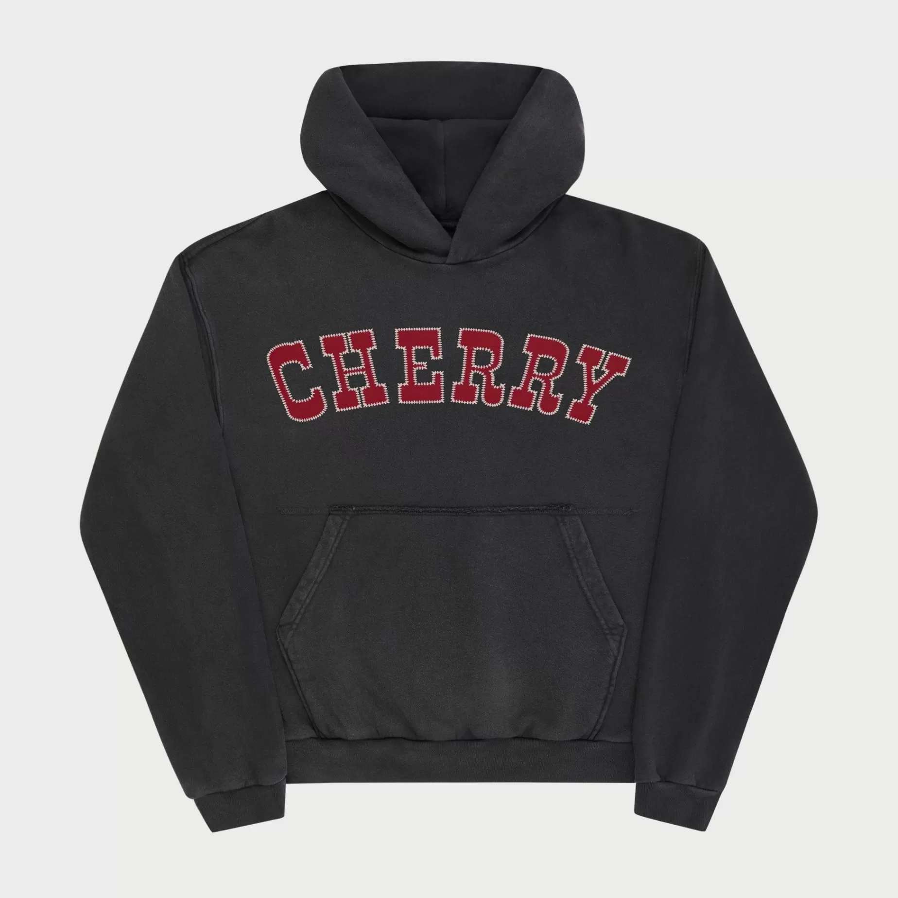 Sudadera Con Capucha De Campeonato (Ceniza)^Cherry New