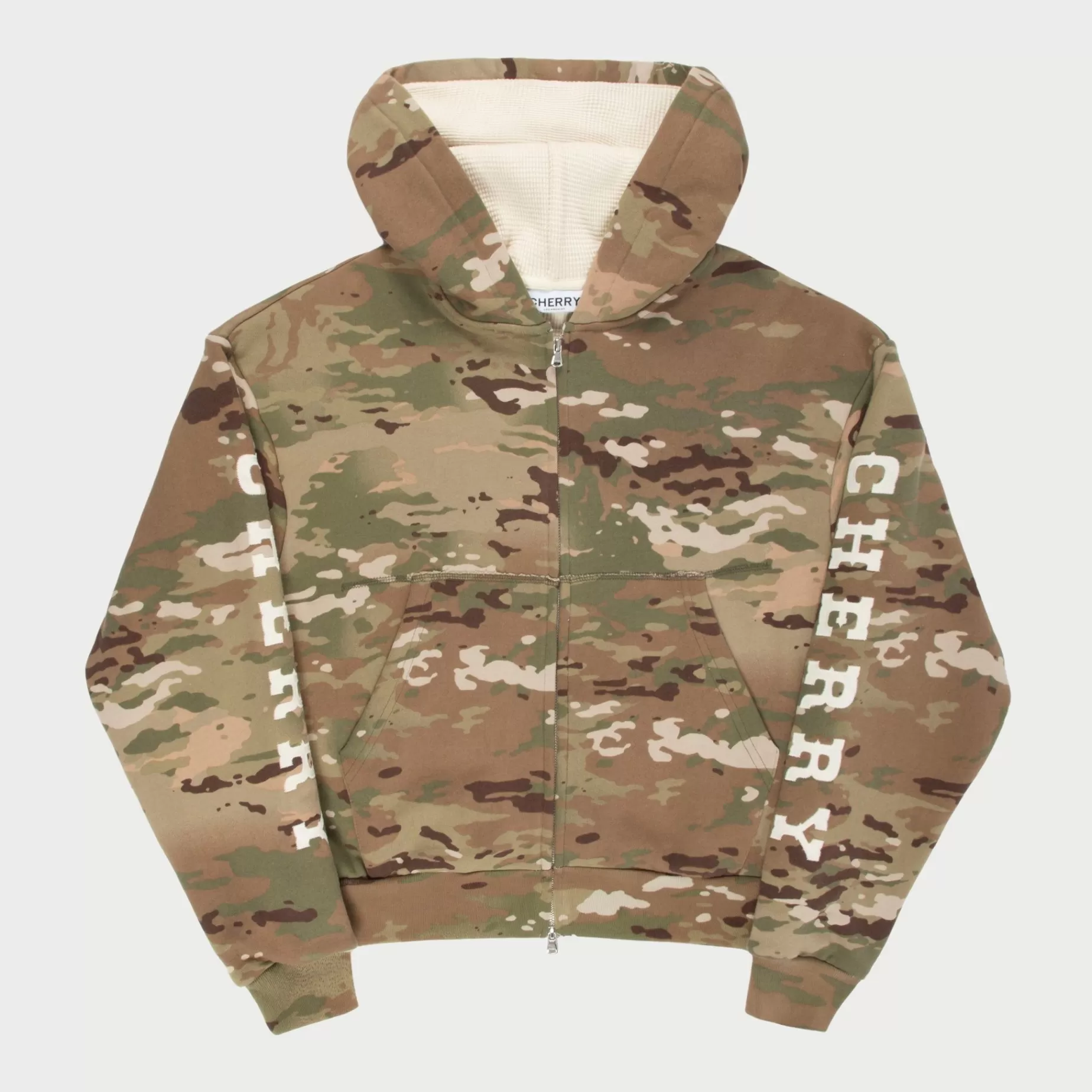 Sudadera Con Capucha Termica Con Cremallera (Camuflaje)^Cherry Flash Sale